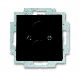 Плата центральная ABB Future антрацит с суппортом для разъёмов BNC и TNC future/future linear 2CKA001710A3617 1750-81