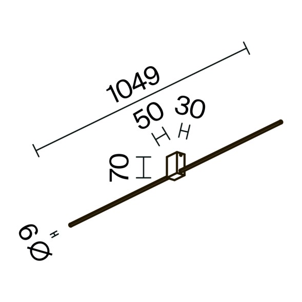 Настенный светильник (бра) Maytoni C071WL-L12GB3K