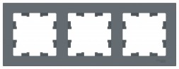 Рамка Schneider Electric Atlasdesign Грифель 3 поста ATN000703