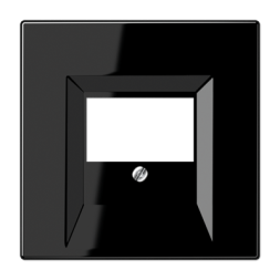 Крышка Jung LS серия Черный для ТАЕ-розетки,моно/стерео-аудиорозетки,комбинированной вставки LS969TSW