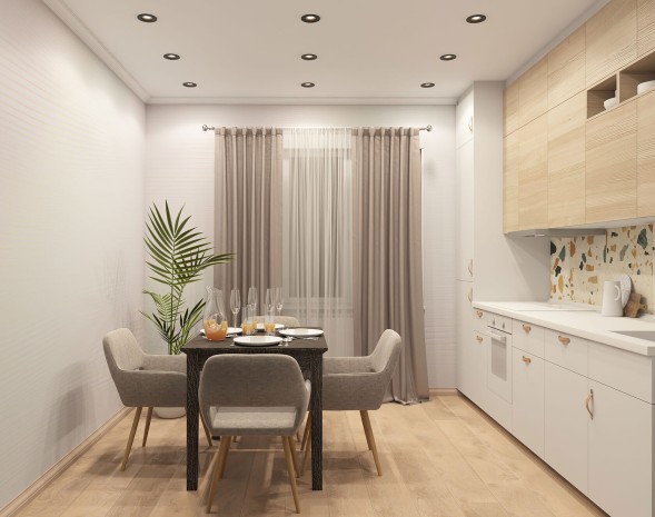 Точечный встраиваемый светильник Denkirs DK2018-BK