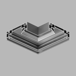 Угол профиля для натяжного потолка Denkirs TR3031-AL