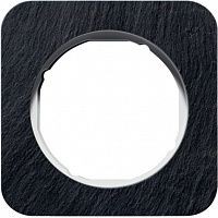 Рамка Berker R.1 Сланец черный 1 пост 10112384