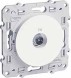 ТВ Розетка Schneider Electric Odace белый S52R445