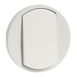 Лицевая панель Legrand Celiane белая для выключателя 068001