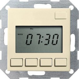 Электронный таймер Gira Кремовый Easy 117501