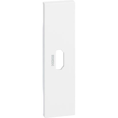 Накладка разъема HDMI Bticino Living Now белая 1 модуль KW14