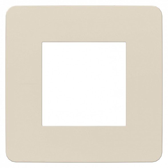 Рамка Schneider Electric Unica Studio Color Бежевый 1 пост NU280244