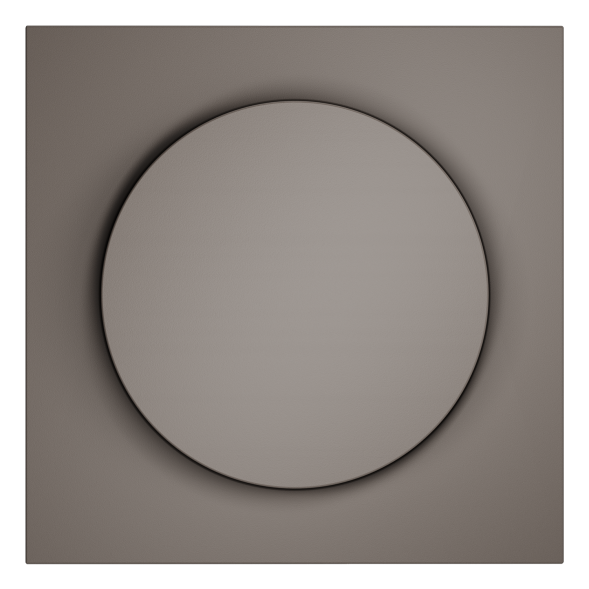 Накладка для светорегулятора поворотно-нажимного, S70 (капучино)