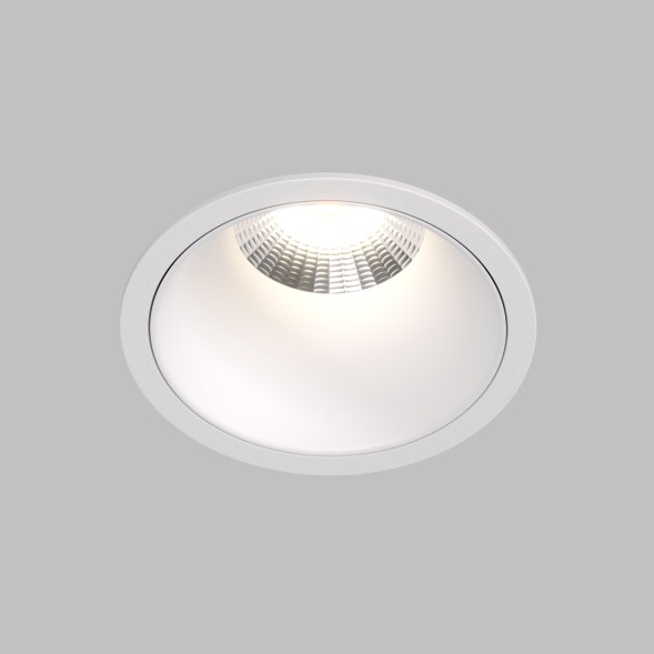 DK4500-WH Встраиваемый светильник, IP 20, 12 Вт, LED 3000, белый, алюминий