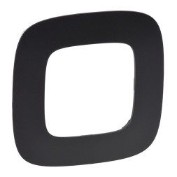 Рамка Legrand Valena Allure Черный матовый 1 пост 754401