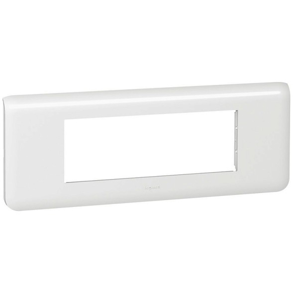Рамка Legrand Mosaic Белый 6-модульная 078816