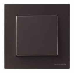 Рамка ABB Sky Черный бархат 1 пост 2CLA857100A1501 8571 NS