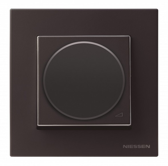 Рамка ABB Sky Черный бархат 1 пост 2CLA857100A1501 8571 NS