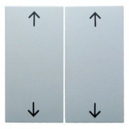 Клавиши Berker S.1 полярная белизна, матовый с оттиском &quot;Стрелки&quot; 16441909