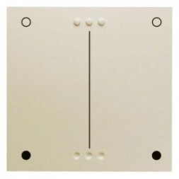 Кнопка для универсального нажимного диммера Berker S.1 белый, с блеском двойного включения 17658982