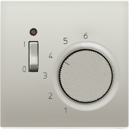 Термостат комнатный Jung LS серия Edelstahl 10(4)А TRES231