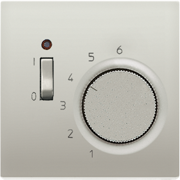 Термостат комнатный Jung LS серия Edelstahl 10(4)А TRES231