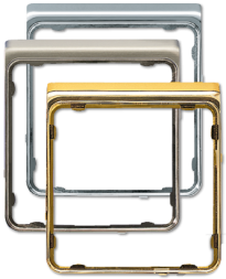 Рамка Jung CD Plus Синий металик внутренняя 1 пост CDP82BLM