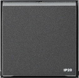 Накладка Gira TX44 Антрацит съемная 116367