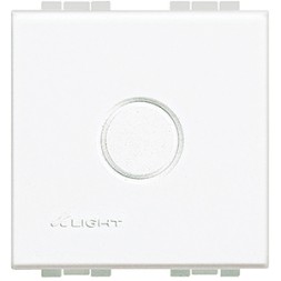 Заглушка Bticino LivingLight Air Белый с выламываемой вставкой, размер 2 модуля N4951