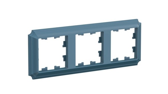 ATN100803 3-постовая РАМКА ИЗУМРУД, AtlasDesign Antique Schneider Electric