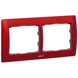 Рамка Legrand Galea Life Красный 2 поста 771902