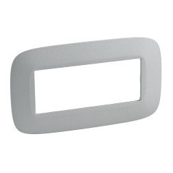 Рамка Legrand Valena Allure Алюминий 5 модулей 754396