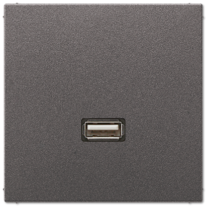 Плата Jung SL серия антрацит гнезда USB MAAL1122AN
