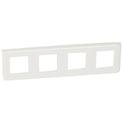 Рамка Legrand Mosaic Белый 4х2-модульная 078808