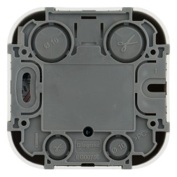 Розетка компьютерная Legrand Quteo белая RJ45 кат.5e UTP 782224