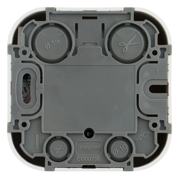 Розетка компьютерная Legrand Quteo белая RJ45 кат.5e UTP 782224