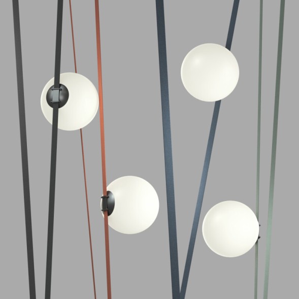 Трековый светильник BELTY ORB DK5554-BK