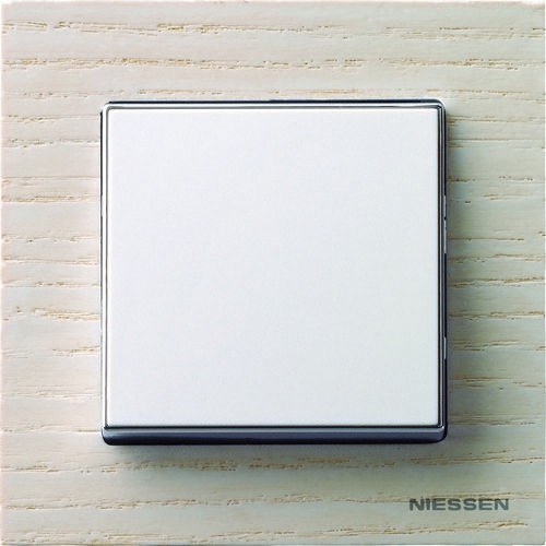 Рамка ABB Sky Белый ясень 1 пост 2CLA857100A2001 8571 FR