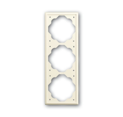 Рамка ABB Impuls Слоновая кость 3 поста 2CKA001754A4314 1723-72