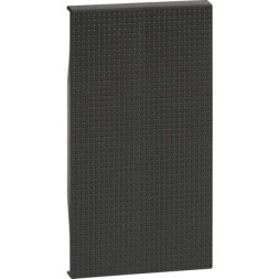 Накладка звонок/зуммер USB Bticino Living Now черная 2 KG15M2