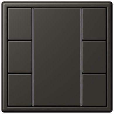 Кнопочный модуль КNX Jung Les Couleurs® Le Corbusier ombre naturelle 59 F 50 с тремя парами кнопок LC503TSA4320R