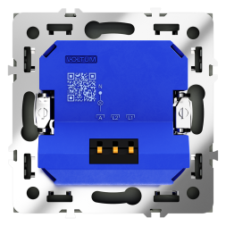 Светорегулятор встраиваемый VOLTUM S70 поворотно-нажимной 600 Вт, (графит)
