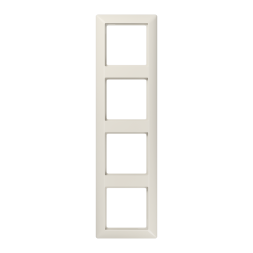 Рамка Jung AS 500 Бежевый 4 поста AS584