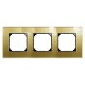 Рамка Merten M-Elegance Золото 3 поста MTN4030-3241