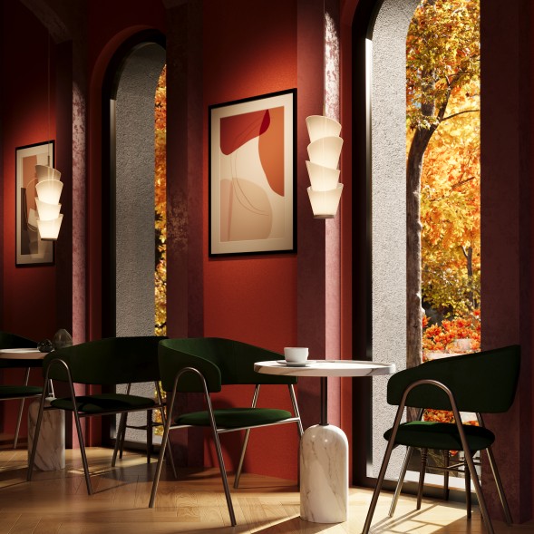 Подвесной светильник Maytoni MOD374PL-L28W3K