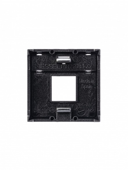 Накладка для 1-го суппорта/разъёма ABB Zenit шампань типа 2017... и/или 2018... 2-модульная 2CLA221810N1901 N2218.1 CV