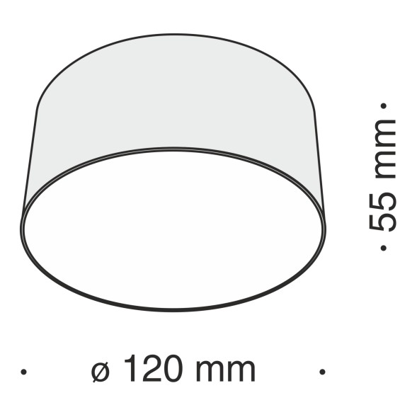 Потолочный светильник Technical C032CL-L12W4K