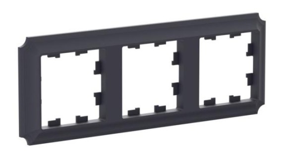 ATN101003 3-постовая РАМКА КАРБОН, AtlasDesign Antique Schneider Electric