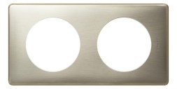 Рамка Legrand Celiane Металлик Титан 2 поста 068902