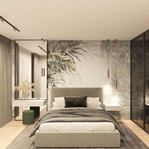 DK4050-BG Подвесной светильник, IP 20, 15 Вт, GU10, матовое золото с черным, алюминий