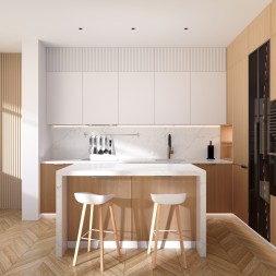 DK2510-WB Встраиваемый светильник SPACE со светодиодом d65 220V 8W 38° 4000К IP20 белый/черный алюминий