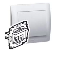 Роз. RJ45 Кат 6 STP 2 вых. Legrand 775841