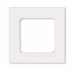 Рамка ABB Levit Жемчуг / Ледяной 1 пост 2CHH015010A6068 3901H-A05010 68W