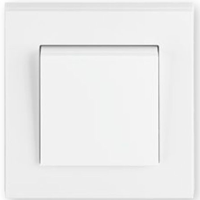 Рамка ABB Levit Жемчуг / Ледяной 1 пост 2CHH015010A6068 3901H-A05010 68W